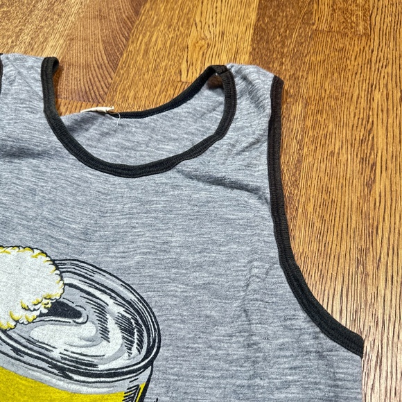 Vintage 70s Coors Banquet Beer Sportswear K Single Stitch Tanktop Mens Large - Picture 6 of 8